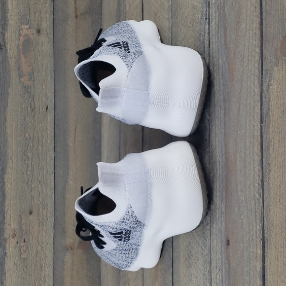 adidas Futurenatural Women's Seamless Running Shoes  Black White - Picture 4 of 10